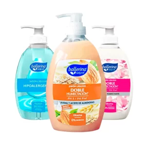 Jabón Liquido Ballerina Natural 350 ml