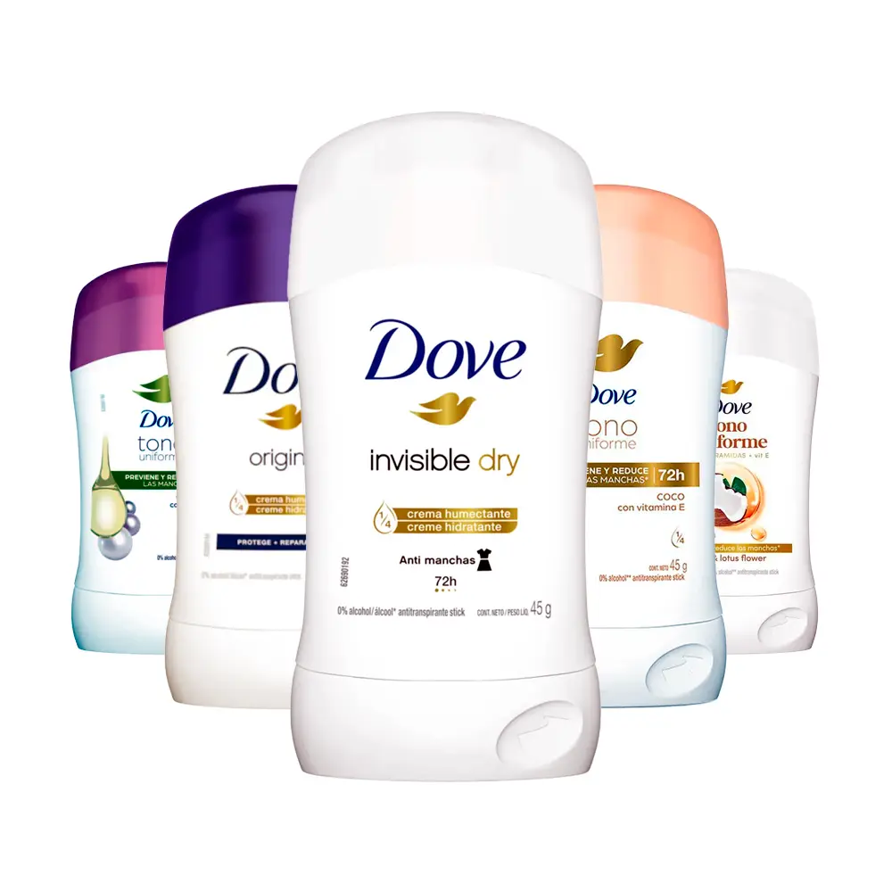 Desodorantes en Barra Dove Mujer 72h 45 g