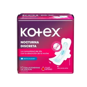 Kotex Nocturna Discreta 12 u