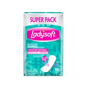 Ladysoft Protectores Diarios 100 u