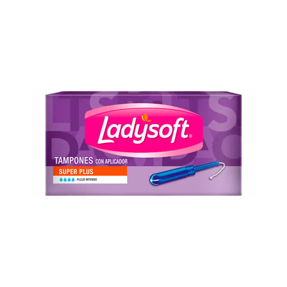 Ladysoft Tampones con Aplicador 8 u