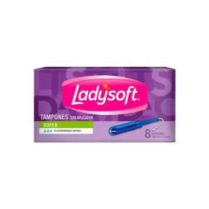 Ladysoft Tampones con Aplicador Super 8 u