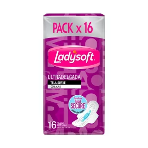 Ladysoft Ultradelgada con Alas 16 u