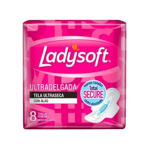 Ladysoft Ultraseca con Alas 8 u