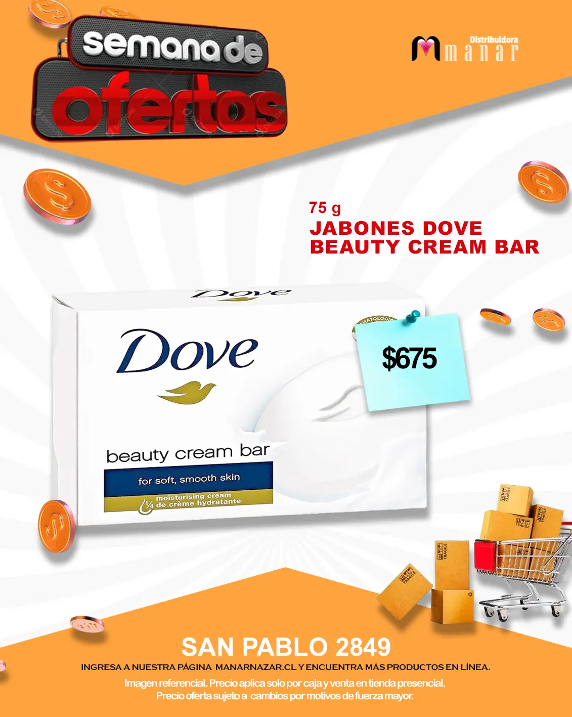 Jabón Dove 90 g