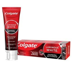 Pasta Dental Colgate Luminous White Carbón Activado 90 g
