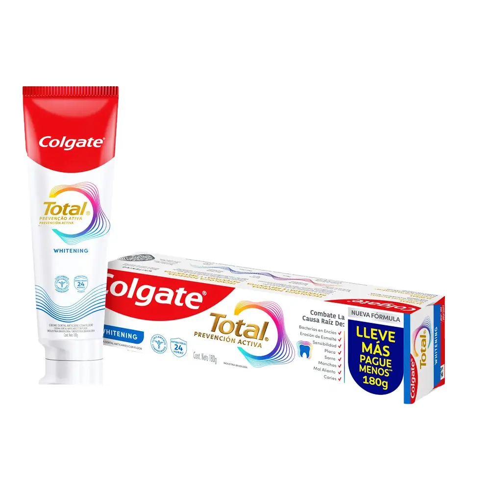 Pasta Dental Colgate Total Whitening 180 g