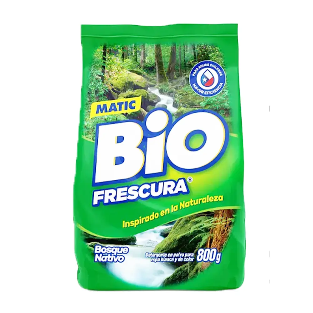 Detergente Bio Frescura Bosque Nativo 800 g