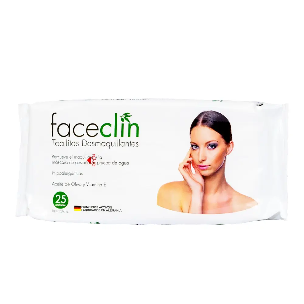 Toallitas Desmaquillantes Faceclin 25 u