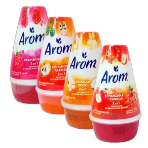 Aromatizantes Aerosol Cono 2 en 1 Arom 190 g