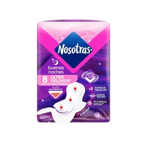 Toallas Nocturnas Ultra Delgada Nosotras 8 u