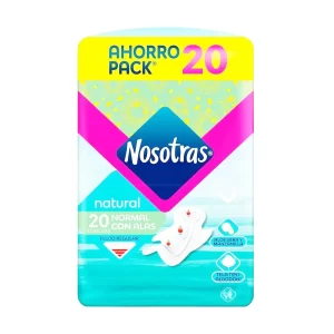 Toallas Normal con Alas Nosotras 20 u