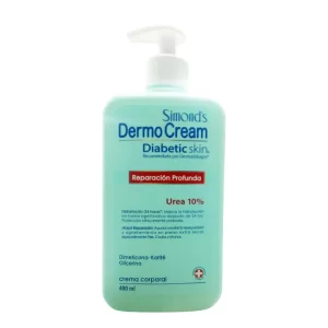 Crema Corporal Urea 10% Simonds Dermo Cream Diabetic Skin 400 ml
